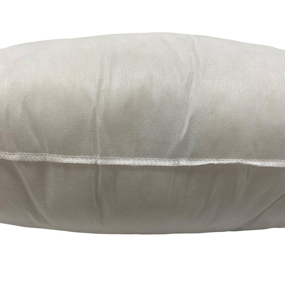 Silver Square Polyester Throw Pillow Insert 24 x 24
