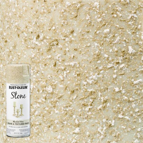 American Accents 12 oz. Stone Creations Bleached Stone Textured Finish Spray Paint