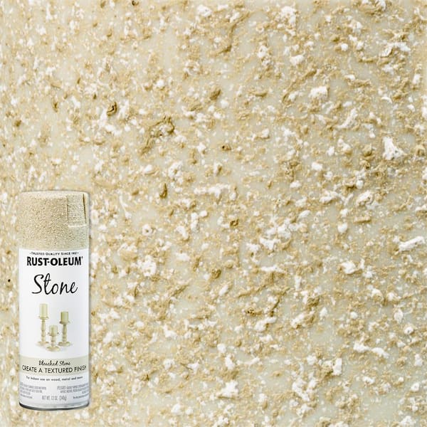 12 oz. Bleached Stone Textured Finish Spray Paint (Case of 6)