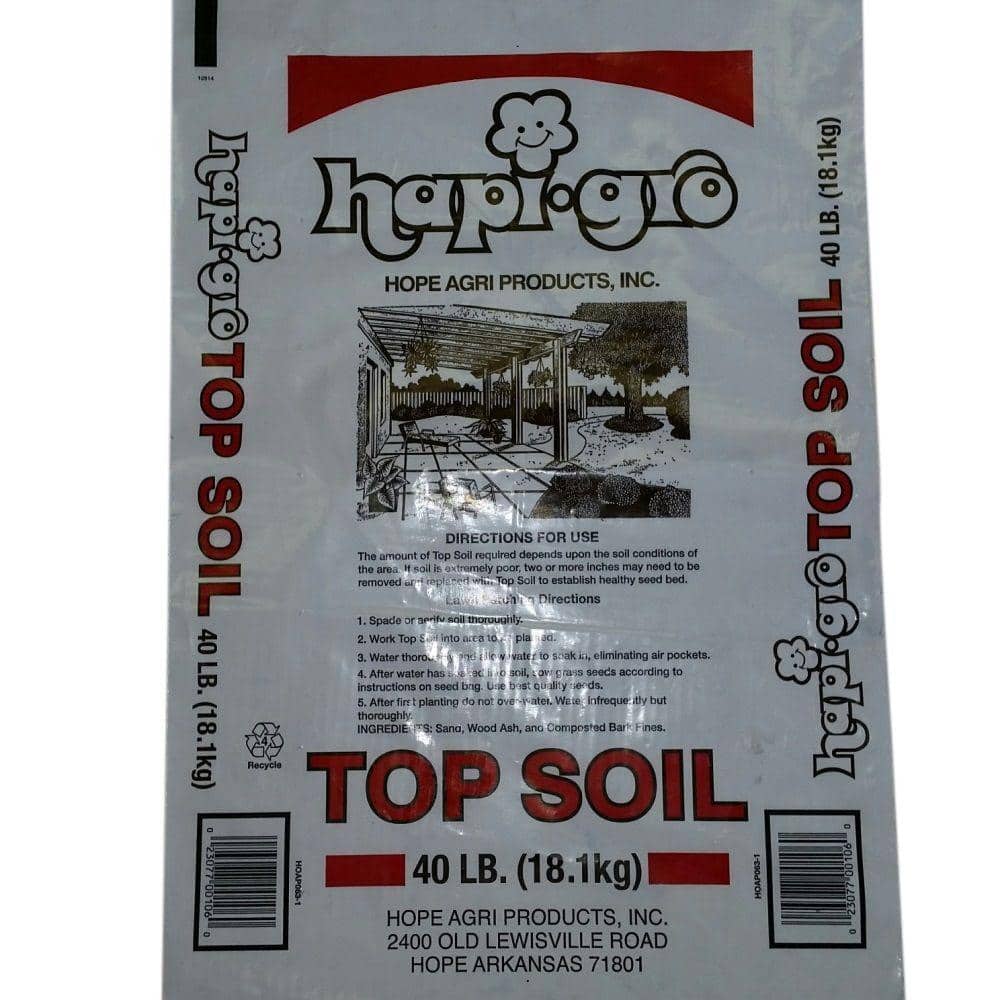 Locally Sourced 40 lb. Topsoil
