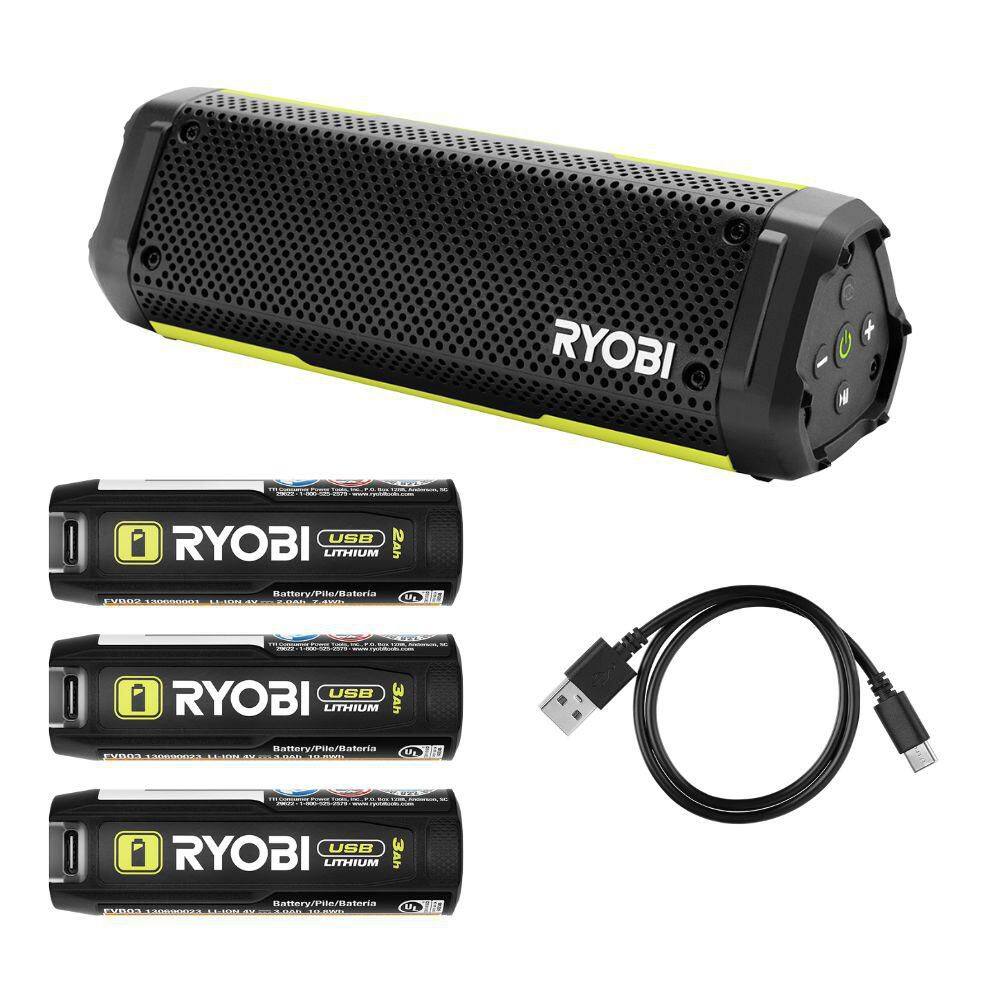 USB Lithium Cordless Bluetooth Charging Speaker Kit with 2.0 Ah Battery and 3.0 Ah Battery price history on PriceWatchPro