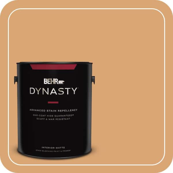 BEHR DYNASTY 1 gal. #BIC-14 Fresh Nectar Matte Interior Stain-Blocking Paint & Primer
