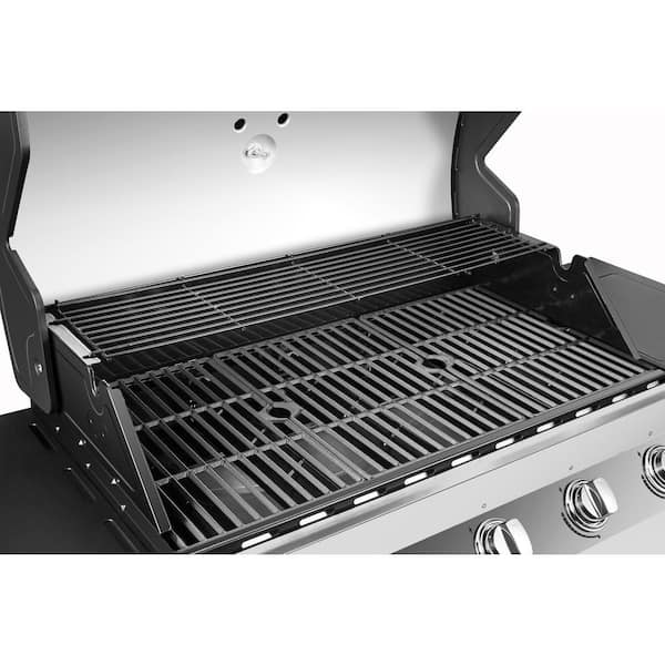 Dyna-Glo Premier 5-Burner Propane Gas Grill in Stainless Steel with Side  Burner DGP552SSP-D - The Home Depot