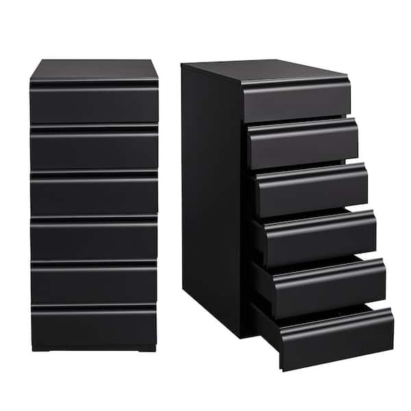 DBESSIC Plastic Drawers Dresser,Storage Cabinet with 6 Drawers