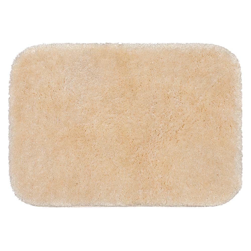 Pearl Flat Pile Polyester Bath Rug