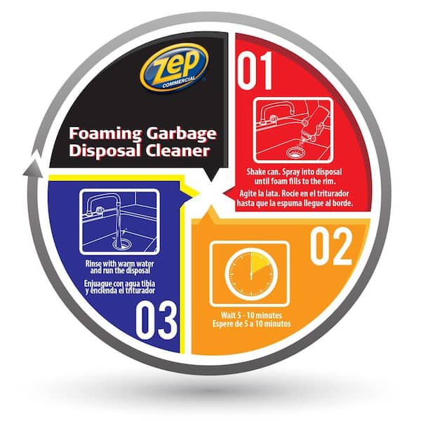 Fuller Brush Garbage Disposal Cleaner - Foaming Action – 12 oz.