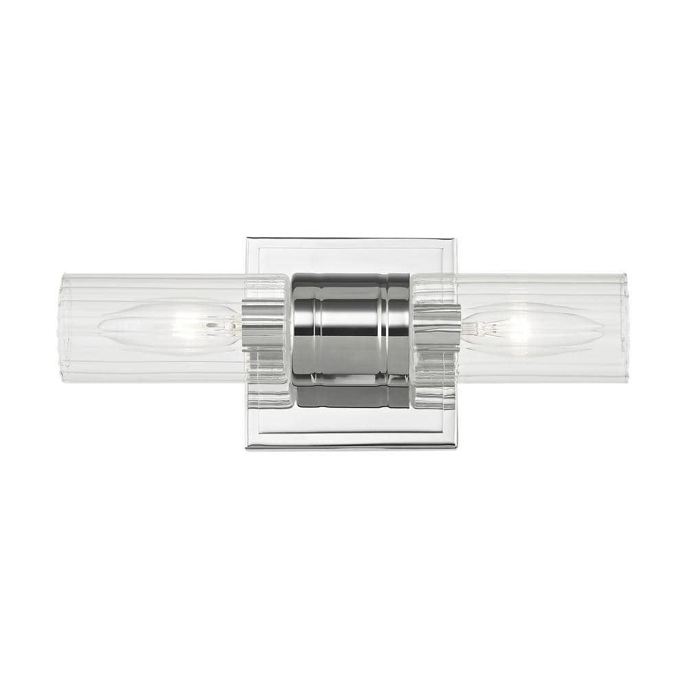 Livex Midtown 2-Light Bath Vanity Fixture