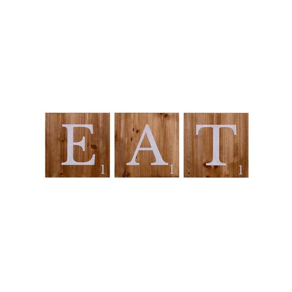 Rustic Home, Eat Sign, Farmhouse, Metal Words, Kitchen Wall Decor