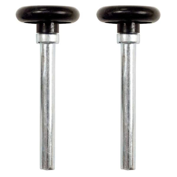 Rouleaux De Porte De Garage Everbilt 1-3/4 Pouces – Nylon Sans Roulement, Tige De 4, Lot De 2 (emballage Ouvert)