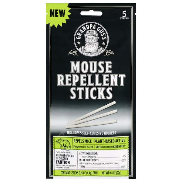 Natural Mouse Repellent Sticks (5-Pack)