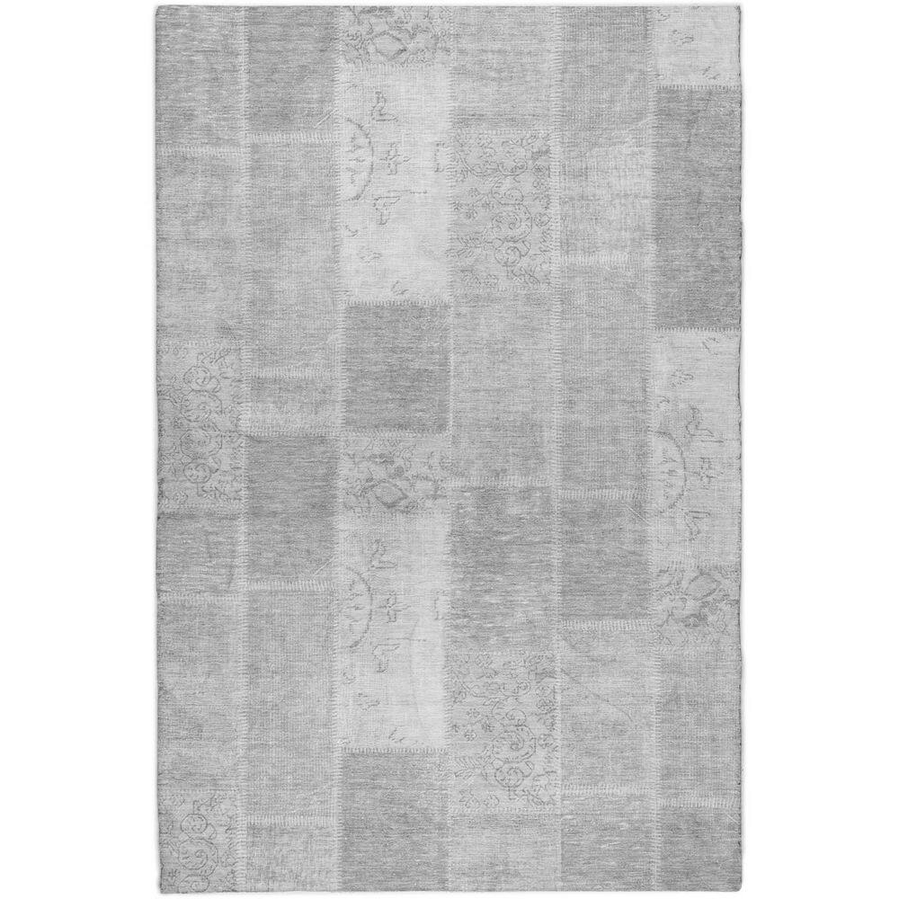 Dream Shag Premium Machine Washable Abstract ADS631 Silver 5 ft. x 7 ft. 6 in. Area Rug price history on PriceWatchPro
