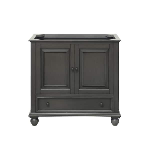 Avanity Thompson 36 in. W x 21 in. D x 34 in. H Bath Vanity Cabinet Only in Charcoal Glaze Finish