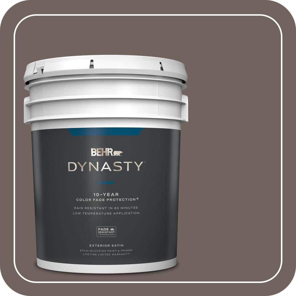 5 gal. #N140-6 Wright Brown Satin Enamel Exterior Stain-Blocking Paint & Primer price history on PriceWatchPro
