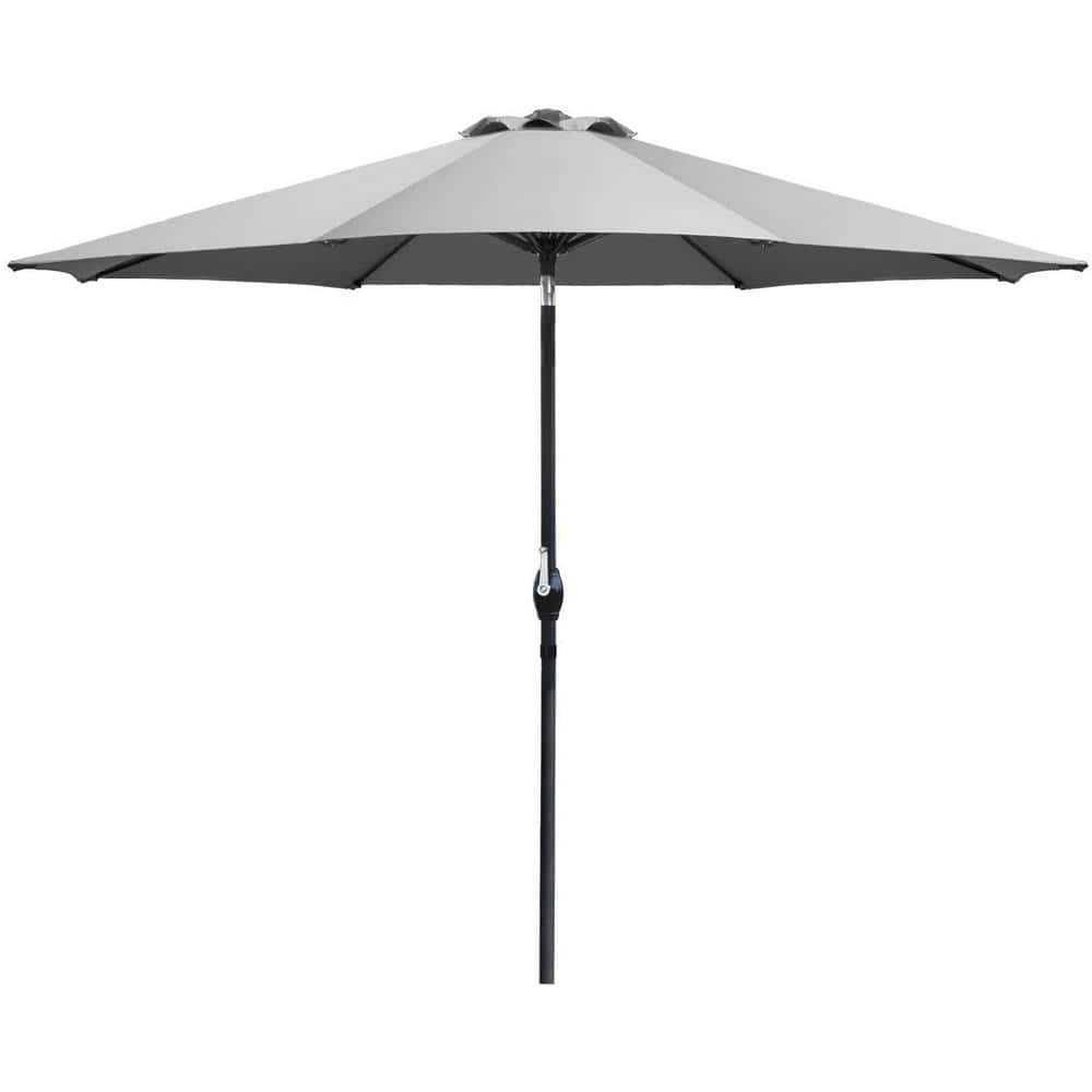 Tozey 9 ft. Market Outdoor Patio Umbrella Picnic Table Umbrella with