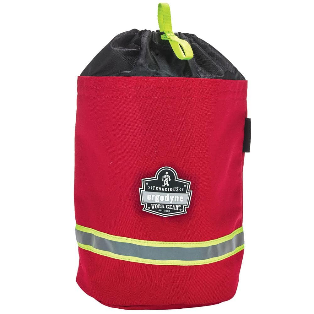 Ergodyne Arsenal 8.5 in. Tool-Bag with Fleece in Lining Red 5080L The  Home Depot