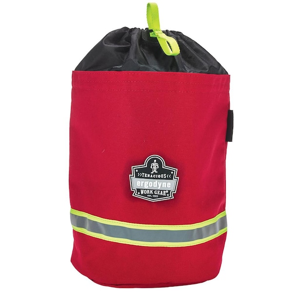 Ergodyne Arsenal 8.5 in. Tool-Bag with Fleece in Lining Red