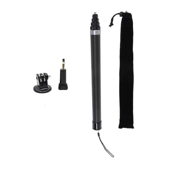 Ultra-Long 9.8 ft. Invisible Selfie Stick Carbon Fiber Monopod for 360 Cameras Lightweight Portable Extension Pole