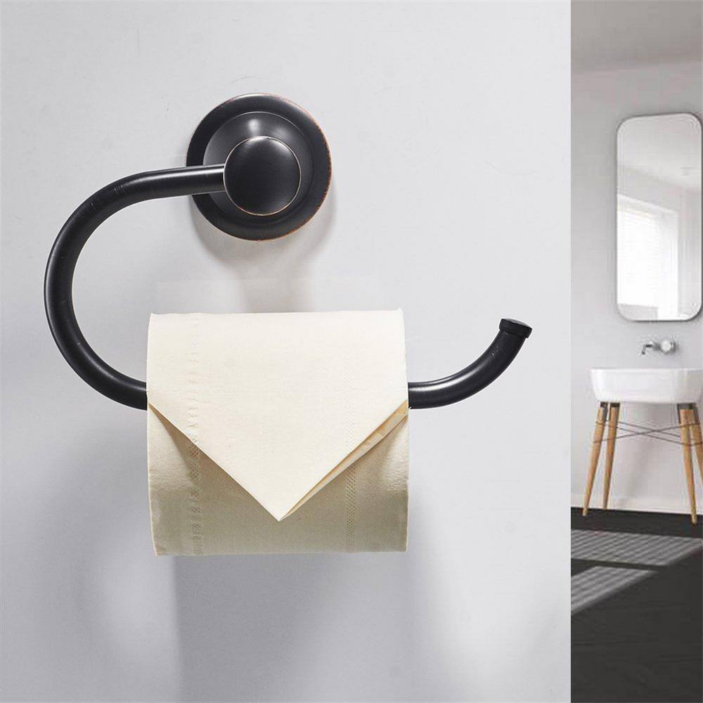 Oil Rubbed Bronze Wall Mounted Toilet Paper Holder