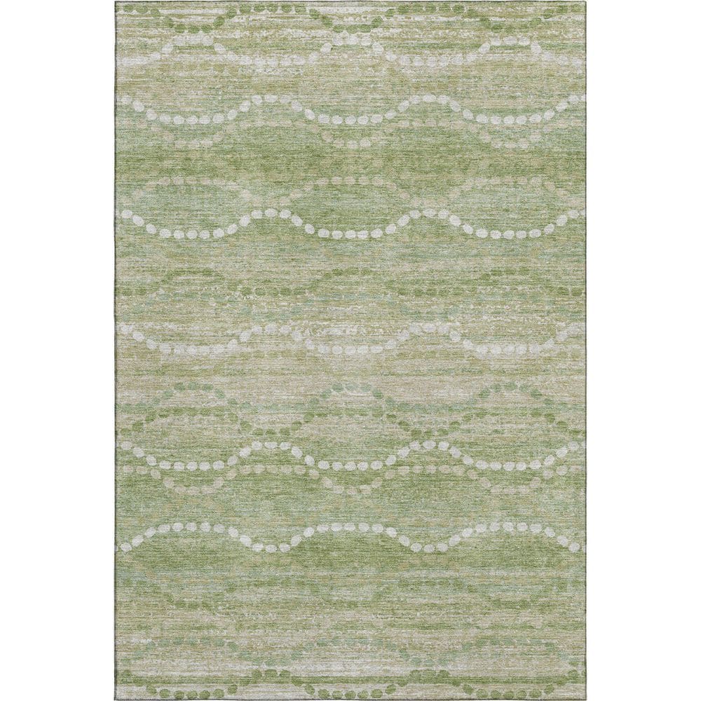 Mayfield Premium Machine Washable Abstract AMF2030 Sage 8 ft. x 10 ft. Area Rug price history on PriceWatchPro