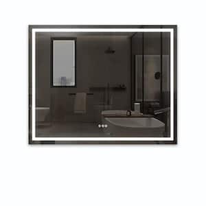 48 in. W. x 60 in. H Large Rectangular Frameless High Lumen LED Anti-Fog Dimmable Wall Mounted Bathroom Vanity Mirror