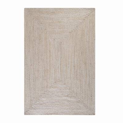 4 Ft X 6 Jute Area Rug, Jute Rug Without Backing Stones