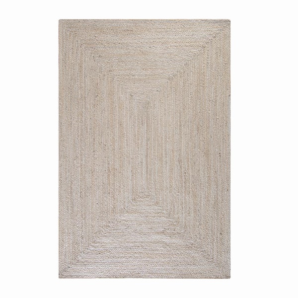 Element Handwoven Area Rug in Rain - Ethical Home Decor