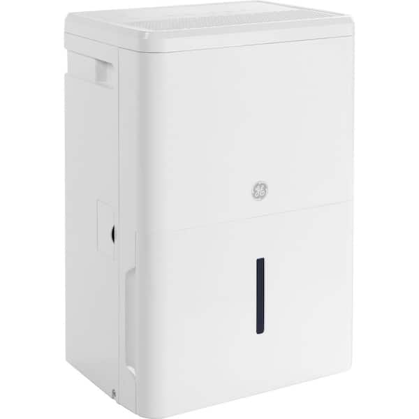 GE 22 pt. 1500 sq. ft. Dehumidifier with Smart Dry Technology and Bucket in White, Energy Star