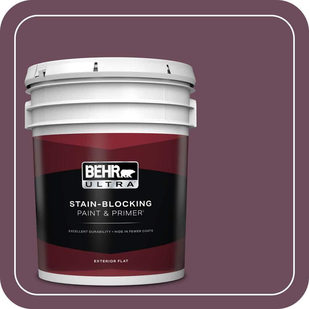 5 gal. #PPU1-20 Spiced Plum Flat Exterior Paint & Primer price history on PriceWatchPro