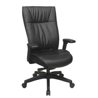 Black Leather Executive Office Chair