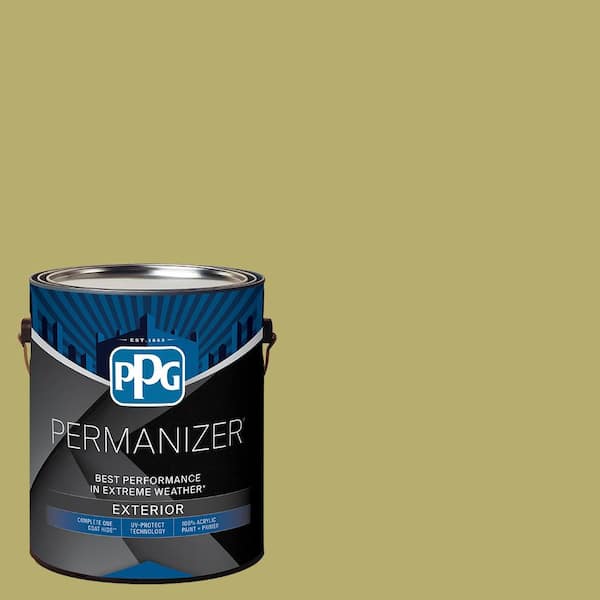 PERMANIZER 1 gal. PPG11-12 Secret Scribbles Satin Exterior Paint