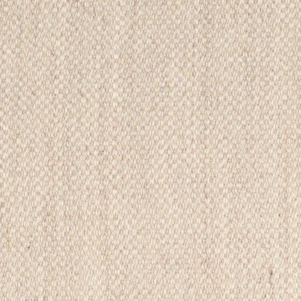 Marble Beige Hand-Knotted Natural Fiber Area Rug, 4' x 6'