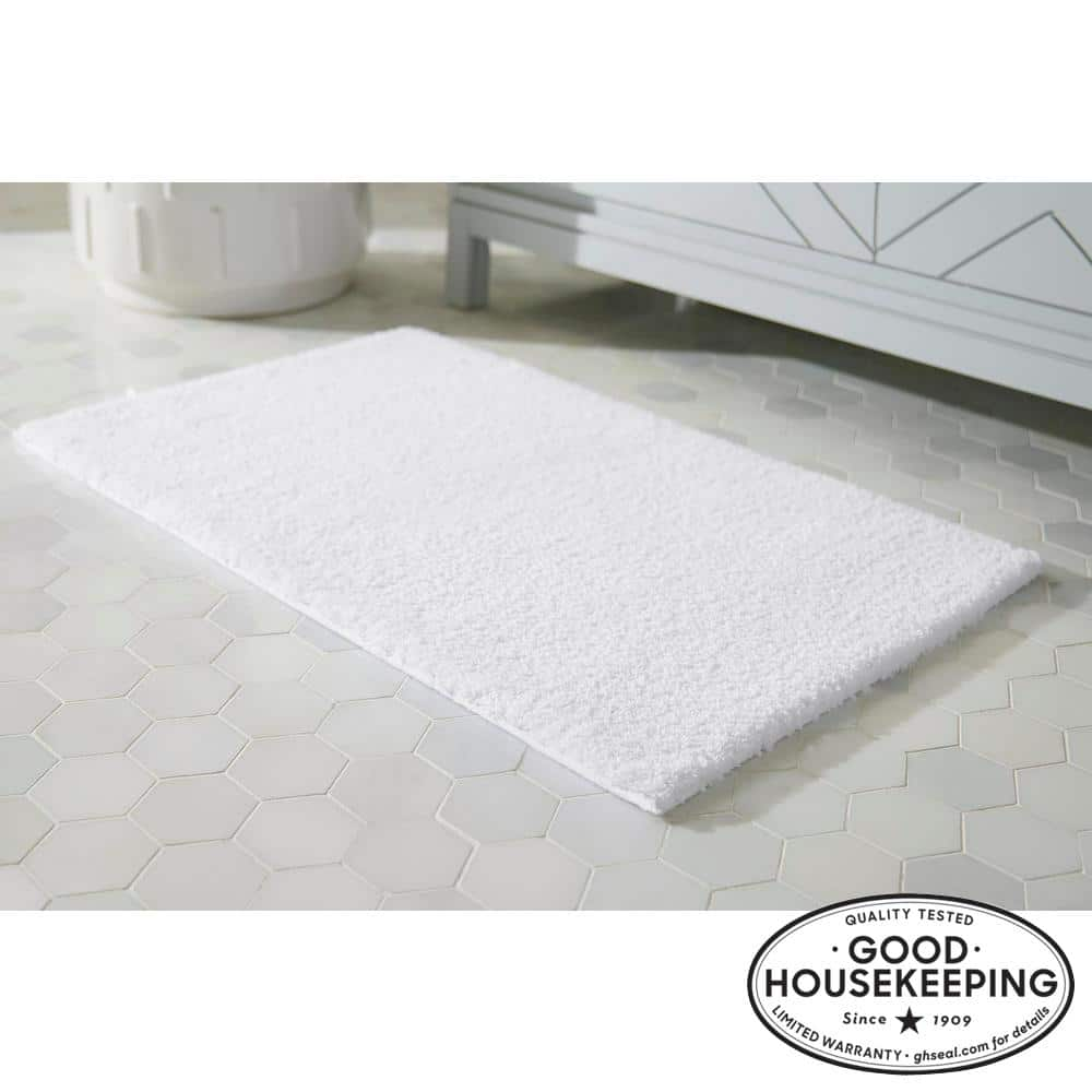 Home Decorators Collection Midnight 21 in. x 34 in. Microplush Non-Skid  Bath Rug HMT449_Midnight - The Home Depot