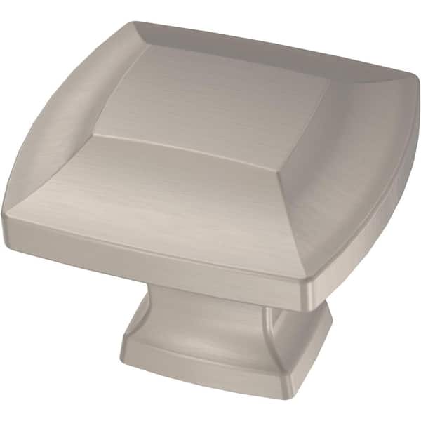 Liberty Scalloped Footing 1-3/16 in. (30 mm) Classic Satin Nickel Cabinet Knob