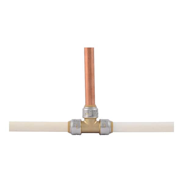 SharkBite - Max 1/2 in. Push-to-Connect Brass Tee Fitting