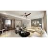 Big Ass Fans Haiku L - Smart Indoor Ceiling Fan, 52" Diameter, Cocoa/Black, Integrated LED (2700K), Universal Mount with 5" Downrod FR127C-U1H00-3L02-09258-532P610