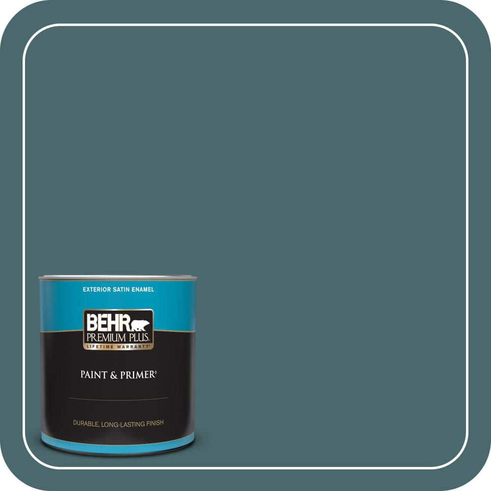 1 qt. #500F-7 Mythic Forest Satin Enamel Exterior Paint & Primer price history on PriceWatchPro