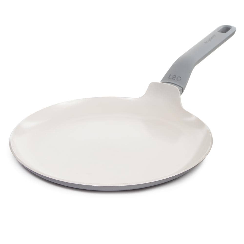 Gray Nonstick Ceramic Pancake Pan with Recycled Aluminum