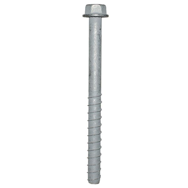 Simpson Strong-Tie Titen HD 3/4 in. x 10 in. Mechanically Galvanized Heavy-Duty Screw Anchor (5-Pack)