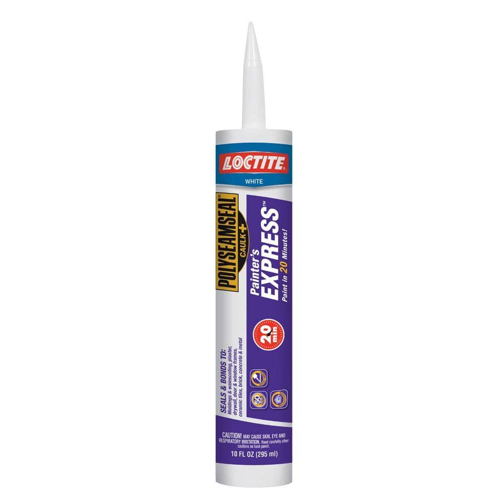 Loctite Polyseamseal 10 fl.oz. White Painter's Express Caulk 1767944