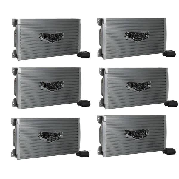 Boss Audio Systems 1600-Watt 4 Channel Car Amplifier Power Audio with Remote (6-Pack)