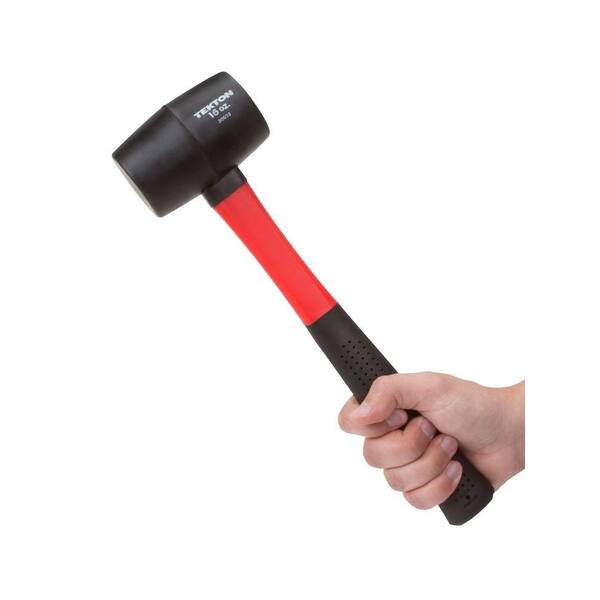 JobSmart 16 oz. 10.5 in. Wood Handle Rubber Mallet at Tractor Supply Co.