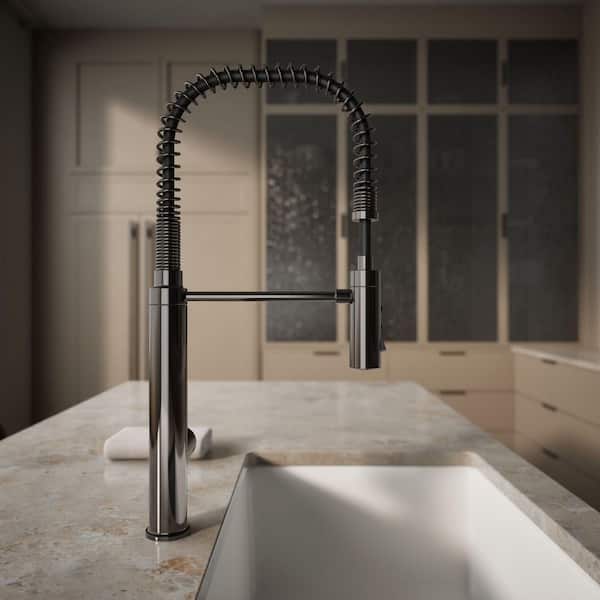 KOHLER Purist Single-Handle Standard Kitchen Faucet in Vibrant