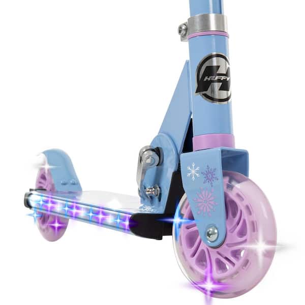 Disney Princess Kids LED Inline Scooter, Purple