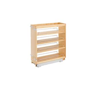 25.48 in. x 8.19 in. x 22.47 in. Pull-Out Organizer with Wood Base