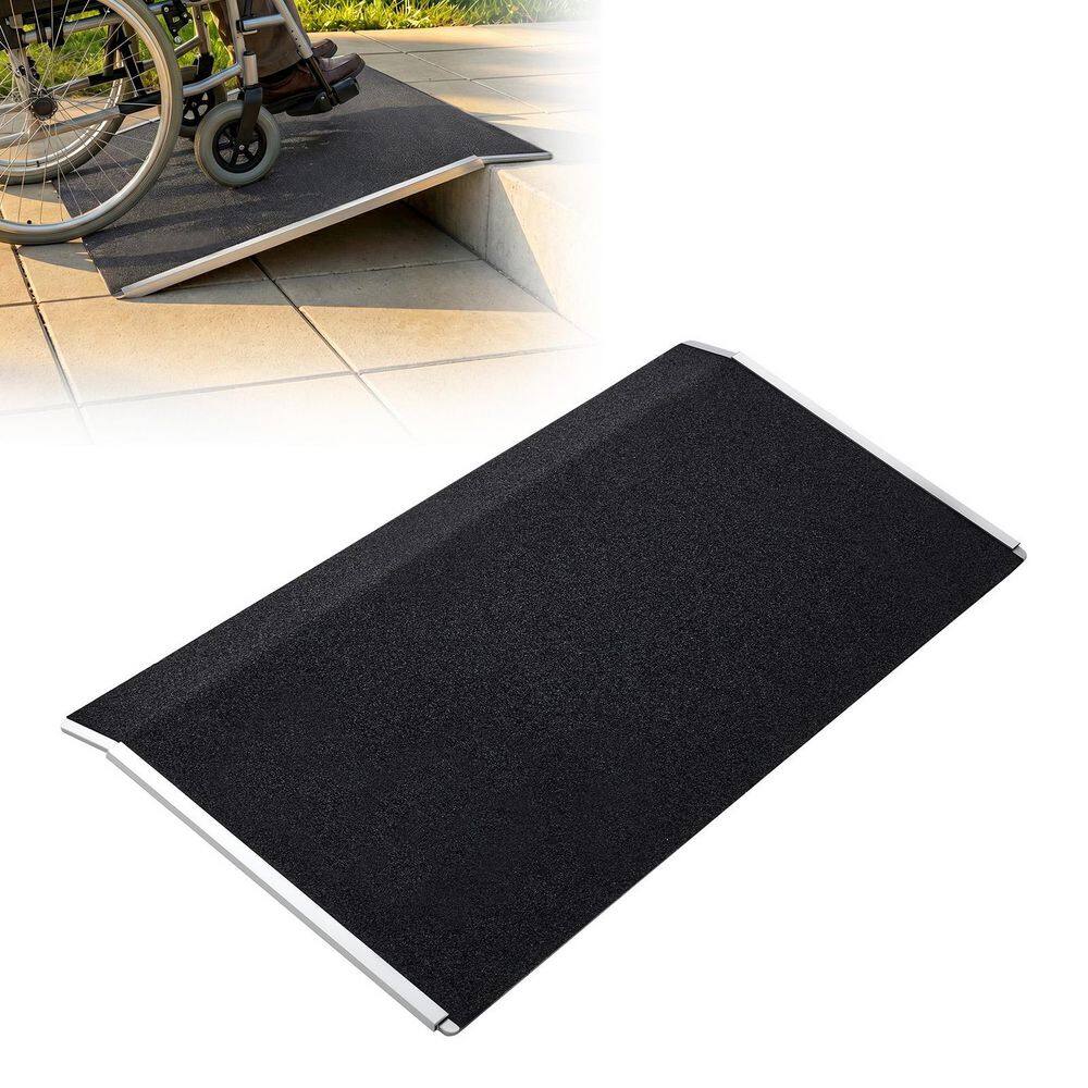 Aluminum Threshold Ramp for Doorways, 31.9 x 15.4 in., Non-Slip Platform Ramp, 400 lbs. Capacity, Suitable for Steps price history on PriceWatchPro
