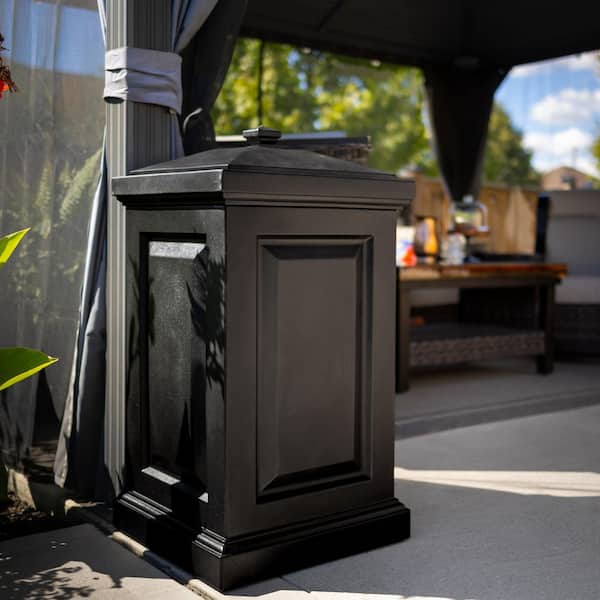 Bershire 45 Gal. Polyethylene Black Storage Bin