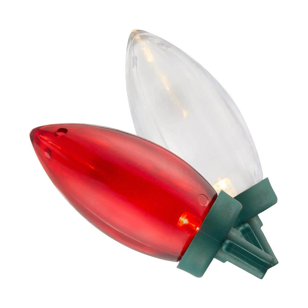 c9 led bulbs red