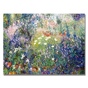 22 in. x 32 in. "Garden in Maui" by Manor Shadian Printed Canvas Wall Art
