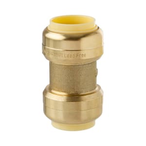 3/4 in. Brass Push-Fit Coupling