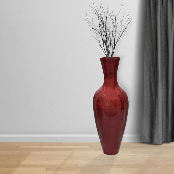 Tall Floor Vase 47.2 Inches/120cm Modern Large Floor Ceramic Vase
